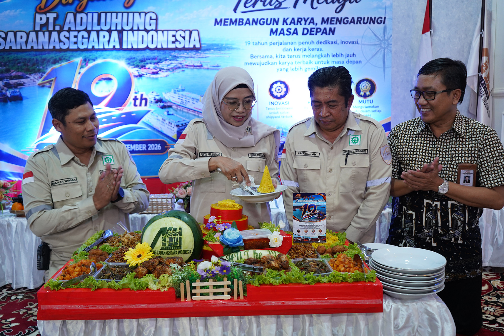 DIRGAHAYU PT. ADILUHUNG SARANASEGARA INDONESIA YANG KE 19